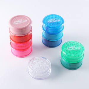 Broyeur à herbes sèches en plastique de 60 mm, 3 pièces, design simple et durable, vente chaude, tabac pour accessoires - Product Image 6