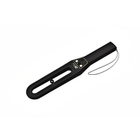 Détecteur de métaux portable RF d'alarme de magasin de haute qualité ZK-D160 de sensibilité réglable avec 2 * piles AA Ni-MH et chargeur DC