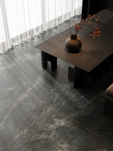 กระเบื้องพอร์ซเลนเผาผนึกขนาดใหญ่ <span class=keywords><strong>Kasha</strong></span> Black Gold 900x1800 มม. และ 600x1200 มม. สำหรับโรงแรม - Product Image 4