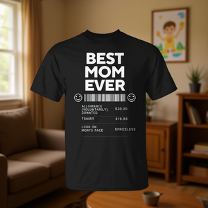 T-shirt graphique « Meilleure maman de tous les temps », idée cadeau pour la fête des mères, design mignon, noir, unisexe, taille S M L XL XXL - Product Image 3