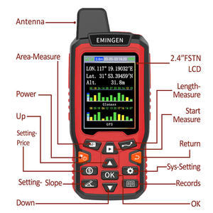 Appareil de topographie portable S, Instrument de mesure terrestre ZL180, Unité portative pour mesurer la surface et la longueur - Product Image 6
