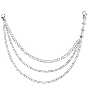 Stainless Steel Multi Layer Pants <b>Chain</b> Hip Hop Waist <b>Chain</b> For Adults - Product Image 5