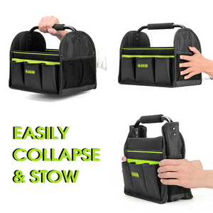 Opvouwbare Detaillering Tas Met Polijsttas Auto Schoonmaak Koffer Groot Detail Organizer Voor Auto Detaillering Benodigdheden Opslag - Product Image 6