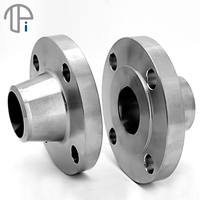 Bridas de Tubería de Titanio Mecanizadas por CNC, Soldadas, ASME B16.5 Gr2 DN15-DN200, Precio de Fábrica, Gran Oferta