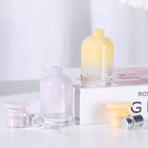 High color of <b>macaron</b> Luxury OEM Low MOQ Wholesale Custom High-end Cylindrical 30Ml 50Ml Glass Perfume Bottle with <b>Box</b> - Product Image 1