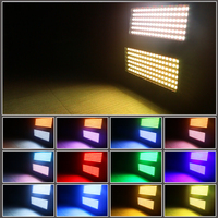 Projecteur LED extérieur étanche IP65 DMX à deux couches RGBW 2000W pour scène et architecture