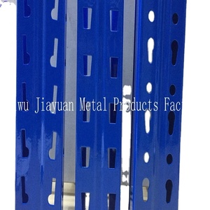 Tipi di Pallet Rack montante fori industriali JIAYUAN pesante mensola <span class=keywords><strong>per</strong></span> scelta <span class=keywords><strong>in</strong></span> <span class=keywords><strong>acciaio</strong></span> con pannello Decking Q235B <span class=keywords><strong>acciaio</strong></span> - Product Image 2