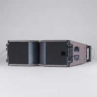 Haut-parleur Line Array LA-10 Néodyme 4/8 Ohm étanche à double haut-parleur de 8 pouces pour festivals de musique et événements sportifs intérieurs/extérieurs