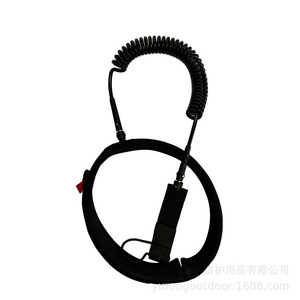 Cinturón de Seguridad para Tabla de Surf, 0.55cm x 304.8cm, Nailon Ajustable, para Deportes Acuáticos, Unisex, Portátil - Product Image 5