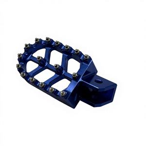 Pedane <span class=keywords><strong>Moto</strong></span> in Alluminio CNC per <span class=keywords><strong>Suzuki</strong></span> TW200 (1987-2023) Anodizzate Multicolore - Product Image 2