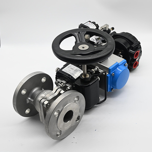 JTAIV Venta Caliente OEM Personalizado de Alta Calidad DN15-DN200 Válvula de Bola Neumática de Acero Inoxidable de Acción Simple/Doble con Brida - Product Image 6