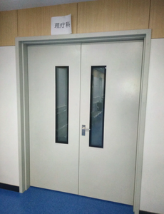 Porte d'entrée intérieure certifiée CE ignifuge Porte coupe-feu en acier de style moderne pour hôpitaux 1.5 heures de résistance au feu - Product Image 2