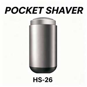 Mini rasoir de poche en aluminium pour homme, rotatif, rechargeable par USB, portable, utilisation humide et sèche, étanche, pour voyage, ultra compact, format de poche - Product Image 4