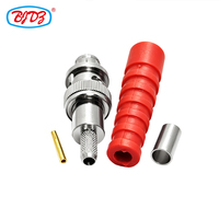 Adaptador Coaxial SHV 5000V 5KV a RG58 RG142, Conector RF de Alto Voltaje de 50 Ohmios para Equipos de Laboratorio e Instrumentos de Prueba