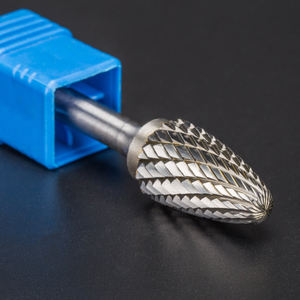 رؤوس طحن أسنان دوارة من كربيد التنجستن على شكل حرف F من HUHAO، رأس طحن كربيدي 4307 - Product Image 6