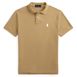 T-Shirt <span class=keywords><strong>Polo</strong></span> da Uomo in Cotone a Maniche Corte, Stile Designer, Vestibilità Ampia, Tinta Unita, Vendita all'Ingrosso - Product Image 6