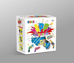 Pistolet à feu d'artifice gonflable ballon en aluminium pour fête Surprise <span class=keywords><strong>Boom</strong></span> confettis ballon canons accessoires de décoration 2023 - Product Image 6