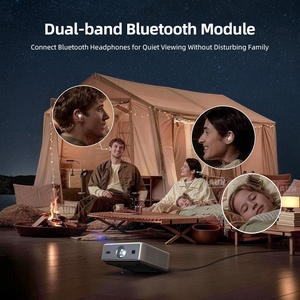 U002 Pro 2/32 GB LCD LED Glass Lens Dust Proof 1080P 4K Ready HIFI Stereo Built-in <b>Speakers</b> Android 13 OS Pico <b>Projector</b> - Product Image 6