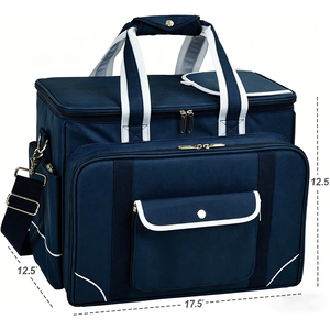 Nevera Portátil Aislada con Set de <span class=keywords><strong>Picnic</strong></span> para <span class=keywords><strong>4</strong></span> Personas - Product Image 6