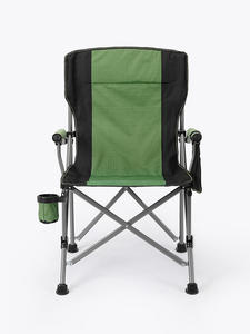 Легкий портативный складной металлический стул с тканевой обивкой, современный дизайн, для улицы, кемпинга, пляжа, парков, мебель для путешествий, с возможностью нанесения логотипа на заказ - Product Image 6