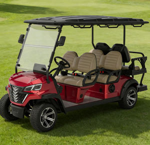 Carrito de Golf de 6 Pasajeros, Buggy Urbano con Gran Distancia al Suelo, con Neumáticos de 14 Pulgadas, 6 Asientos, 48v - Product Image 1