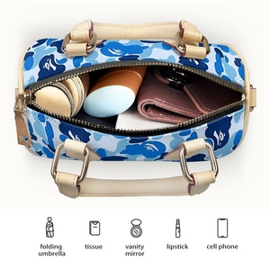 Borsa a Tracolla AK Sakura Camo CHEETAH Personalizzata con Cerniera, Impermeabile, Versatile e Alla Moda, Aggiunge un Tocco Maturo, Ideale per Signore - Product Image 5