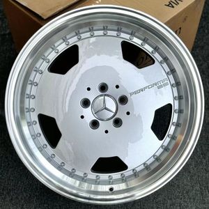 Jantes légères 18-20 pouces 5x112 Flow Forming, à déport profond, finition poli miroir argenté, style rétro VIP pour <span class=keywords><strong>Mercedes</strong></span> - Product Image 1