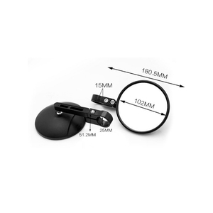 Espejo Retrovisor Ajustable para Manillar de 22-24 mm, Espejo Retrovisor Universal para Sistemas de Carrocería de Motocicleta - Product Image 6