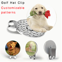 Marqueurs de golf personnalisés avec clips pour casquettes, marqueurs de position de balle personnalisés avec procédé de collage à la colle