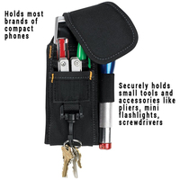 Porte-outils pour téléphone portable en toile personnalisée à 5 poches - 1105 C'est un accessoire multifonctionnel pour ranger les petits outils