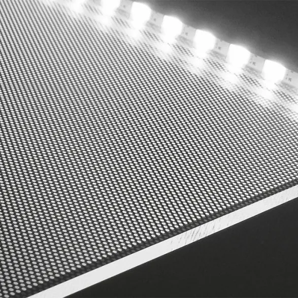 Clear Transparent PS LGP Acrylic Sheet Led Panel Light Guide Plate