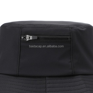Gorra de Béisbol/Golf Personalizada con Bordado, Gorro Tipo Bucket de Color Sólido, Unisex, para Adultos, Casual, para Uso Diario, Playa, Viajes, Tela Regular con Cierre - Product Image 4