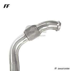 Tubo de escape para Mercedes Benz W176 C117 <span class=keywords><strong>A180</strong></span> A200 A250 CLA200 CLA250 CLA260 GLA200 GLA260 1,6 T/2,0 T 2013-2018 - Product Image 6