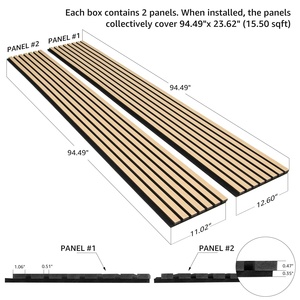 Akuslat Reducción <span class=keywords><strong>de</strong></span> ruido Acoust <span class=keywords><strong>Paneles</strong></span> <span class=keywords><strong>de</strong></span> pared verticales personalizados Akupanel <span class=keywords><strong>Paneles</strong></span> acústicos <span class=keywords><strong>Paneles</strong></span> <span class=keywords><strong>de</strong></span> pared con listones MDF <span class=keywords><strong>para</strong></span> sala <span class=keywords><strong>de</strong></span> vestir - Product Image 6