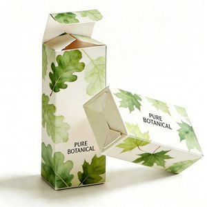 Custom Eco Friendly Recycled Paper Board Folding Rigid Tea <b>Coffee</b> Packaging Self Erecting <b>Box</b> Matt Lamination for <b>Gift</b> Craft - Product Image 5