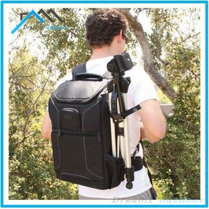 Mochila de Cuero para Cámara DSLR, Portátil, Personalizada, para Viajes al Aire Libre, Venta Caliente de Fábrica BSCI - Product Image 3