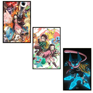 GP POKE & Demon Slayered Rare Custom Anime Elf Baby Carte Birthday Decoration Gift Wholesale Board Game Pokemoned Card Slipper - Product Image 1