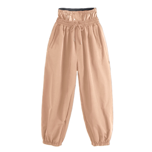 Pantalon à bretelles de ski personnalisé OEM pour hommes, imperméable, coupe-vent, pantalon de neige baggy, pantalon de ski blanc - Product Image 2