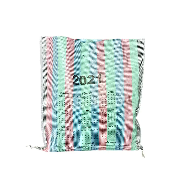 2024 100kg 10kg 50kg 25kg saco de arroz laminado PP bolsa tejida para harina