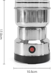 Molinillo de Café Manual y Eléctrico de Acero Inoxidable, Molinillo de Granos con Capacidad de 300g, Uso Comercial y en Exteriores, Control Táctil Electrónico - Product Image 6