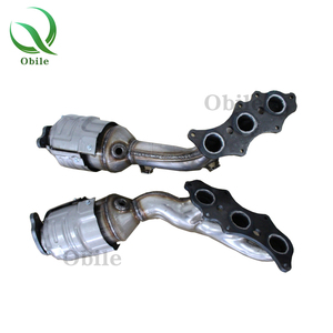 เครื่องฟอกไอเสียเชิงเร่งปฏิกิริยาด้านหน้าสำหรับ Toyota Ew Prado 4000 - Product Image 3