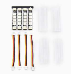 MLK 2812RGB 프로그래밍 가능한 <span class=keywords><strong>LED</strong></span> 붐 라이트 밴드 (4 바) F 4 비행 제어 F 722 - Product Image 1