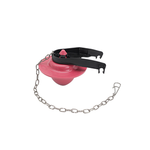 T4213 thiết kế hiện đại màu đỏ và màu đen 2 inch nhà vệ sinh cái mỏ với chuỗi cho nhà vệ sinh tuôn ra Van thay thế - Product Image 1