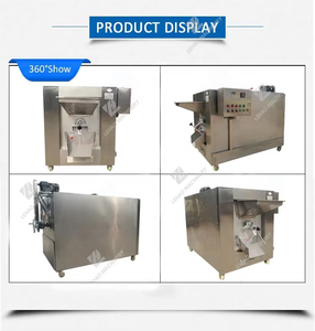 लेओ ओ पूरी तरह से स्वचालित तापमान नियंत्रण पिस्ता मूंगफली गैस lpg नट्स रोस्टर - Product Image 2