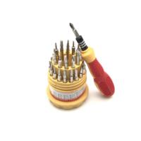 Vente chaude 31 pièces outil de bricolage petit jeu de tournevis outil de réparation de téléphone portable et d'ordinateur ensemble de tournevis multi-usages
