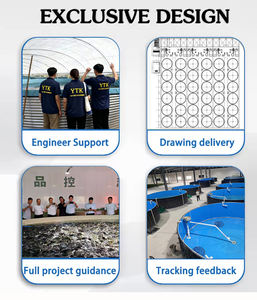 YUTANK Meilleure vente Yu Tank YT-FG-<span class=keywords><strong>02</strong></span> Grand bassin carré en PP non toxique pour l'élevage de crevettes, équipement de culture - Product Image 4