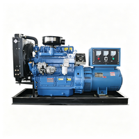 Générateur diesel silencieux avec système de refroidissement par eau pour les chantiers de construction et l'alimentation de secours à long terme