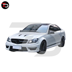 2008-2014 pour 1:1 <span class=keywords><strong>C63</strong></span> Kit Carrosserie avec Pare-chocs Avant Ailes Jupes Latérales Pare-chocs Arrière Capot pour <span class=keywords><strong>Mercedes</strong></span> Classe C W204 <span class=keywords><strong>C63</strong></span> C200 C300 - Product Image 4