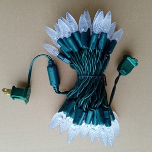 Mỹ dâu tây 110V dẫn ánh sáng chuỗi ngoài trời không thấm nước đầy màu sắc <span class=keywords><strong>C6</strong></span> giáng sinh & vườn kỳ nghỉ trang trí ánh sáng IP65 đánh giá - Product Image 2