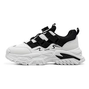 Zapatillas Deportivas Retro de Malla con Cordones para Hombre, Blancas, de Gran Tamaño, Transpirables, Antideslizantes, Impermeables, Ligeras e Informales - Product Image 6